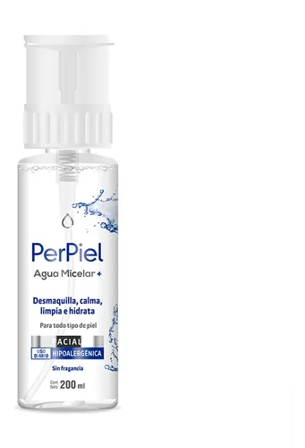 Perpiel Agua Micelar+  Hipoalergenica- 200ml