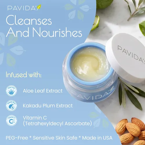 Bálsamo Desmaquillante Vegano Sin Peg De Pavida’s 50ml