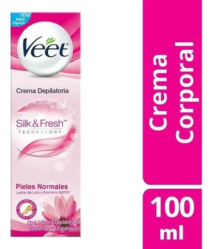 Veet Crema Depilatoria Corporal Silk&fresh Pieles Normales