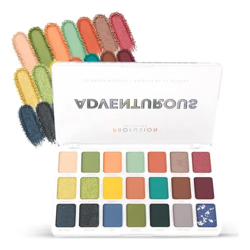 Paleta De Sombras Profusion Adventurous 21 Tonos Vegana