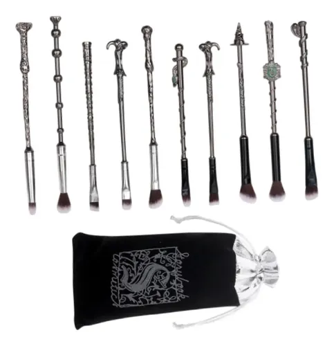 Kit De 10 Brochas De Maquillaje, Brochas De Maquillaje