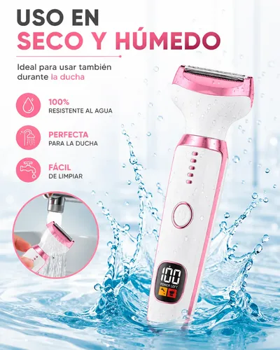 Depiladora Mujer Eléctrica 5 En 1 Facial Cejas Usb Portatil