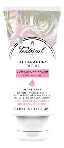 Teatrical Aclaradora Crema Facial 75ml