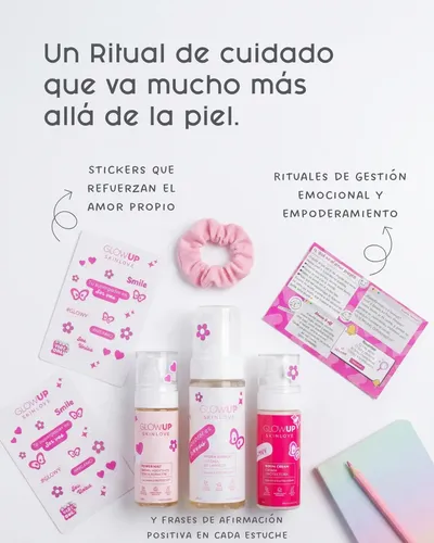 Set Skincare Girls Preteens Bioma Glowup Skinlove