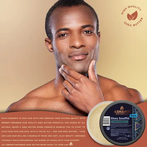 Manteca Corporal Ashanti Naturals Con Aroma A Karité Batido,
