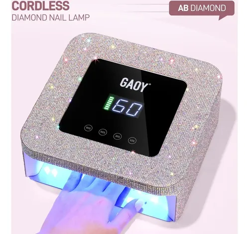 Lámpara Uv/led Gaoy Ab Diamond Gel Nails