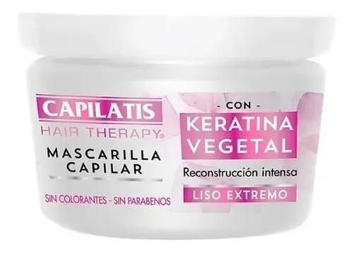 Mascarilla Capilar Capilatis Keratina Pelo Dañado 170g