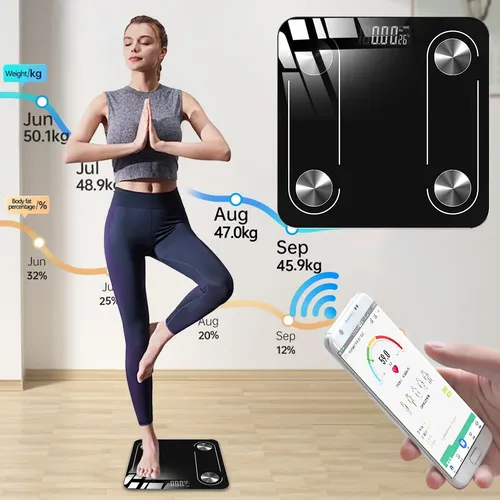 Báscula Corporal Bluetooth, Báscula Electrónica, Báscula De