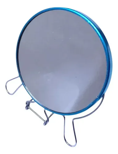 Espejo 12,5 Cm Reversible Con Aumento X3 Maquillaje Tocador