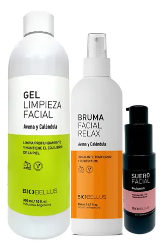 Skincare Facial Piel Sensible Rutina Diaria Biobellus