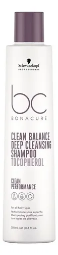 Shampoo Bonacure Clean Balance Limpieza Profesional 250ml