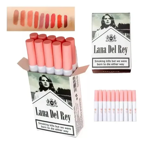 Labiales Lana Del Rey Juego De Lápiz Labial Mate 20pcs Set W