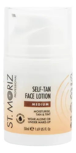 Loción Autobronceadora Facial St. Moriz Medium 50ml Vegana
