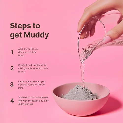 Mascarilla Detox De Arcilla Bentonita Muddyland 396g