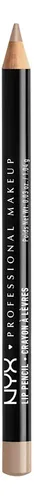 Nyx Professional Makeup Slim Lip Pencil 857 Beige Nude Spl857 Beige Nude