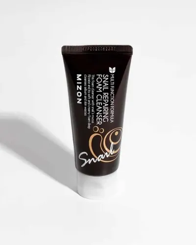 Limpiador Facial Coreano Mizon Snail Repairing Foam Cleanser
