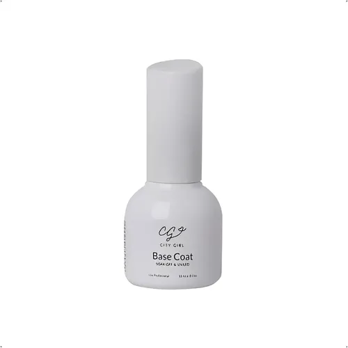 City Girl Base Coat Uv/led Esmalte Semi Esculpidas Uñas 10ml