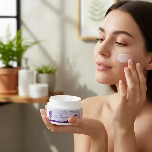 Crema Dia Humectante- Uvas Cosmeticos X 2