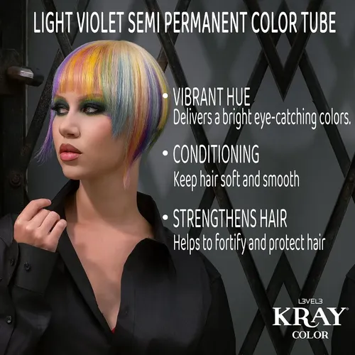 Tinte Semipermanente Kray L3 Light Violet