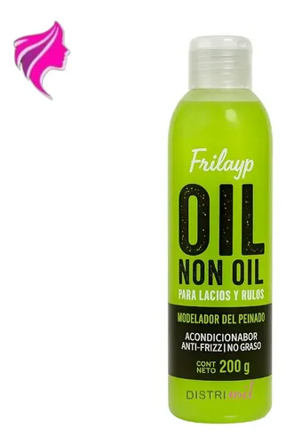 Oil Non Oil Modelador De Peinados Frilayp X200g Acondiciona Antifrizz No Graso – Ideal Lacios Y Rulos – Uso Profesional Absolut Repair Brillo Oleo Extraordinario Hidratante Nutritivo Suaviza Humecta