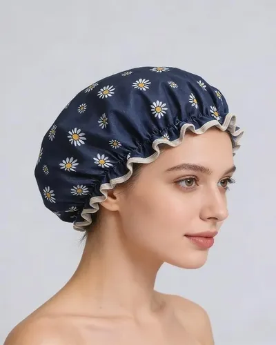 Gorras De Baño Para Mujer, 4 Piezas, Impermeables Pvc