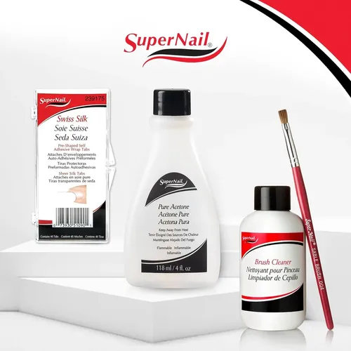 Removedor De Esmalte Supernail Acetona Pura 118ml
