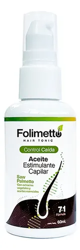 Aceite Capilar Anticaída Natural Con Bloqueador Dht Cabello