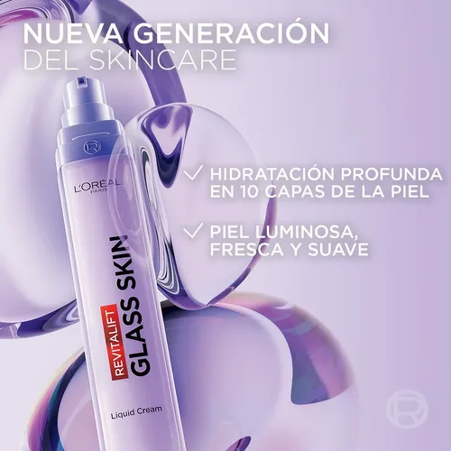 Crema Hidratante Loreal Paris Revitalift Glass Skin 50ml