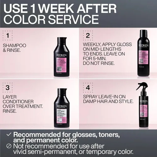Redken Spray Gloss 200 Ml Acondicionador Brillo Cabello