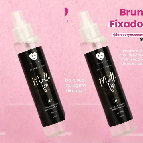 Fijador de Maquillaje mate vegana – Forever You White