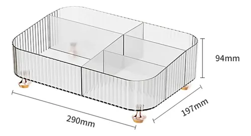 Caja De Almacenamiento De Transparente Transparente