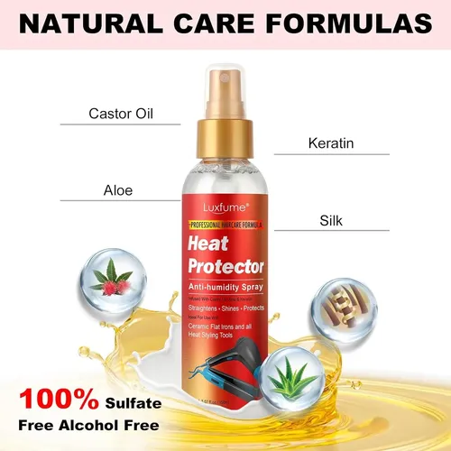 Spray Protector De Calor Para Cabello Luxfume 450°f
