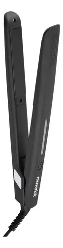 Plancha De Pelo Profesional Planchita Maverick Ceramic Color Negro