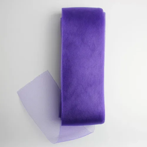 Sombrerería Crinoline Flexible De Pelo De Morado Oscuro