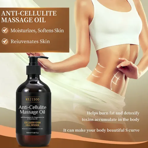 A Aceite De Masaje Anticelulítico Natural De Primera Calidad