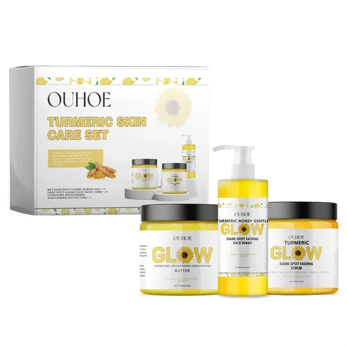 Set De Cuidado De La Piel Con Cúrcuma Ouhoe De Una Sola Unid