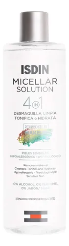 Desmaquillante 4 En 1 De Agua Micelar Isdin, 13.5 Fl Oz