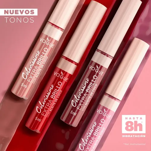 Labial Líquido Vogue Colorissimo Extra Brillo Cosmopolitan