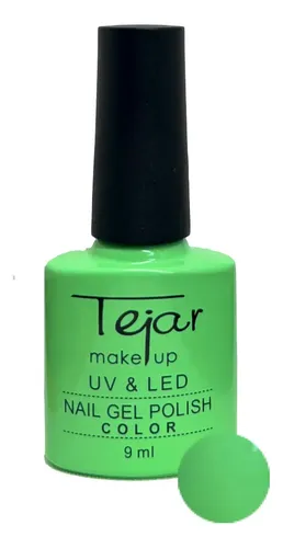 Esmalte Semipermanente Top Coat Matte Tejar Uv/ Led Color 60 – VERDE AGUA