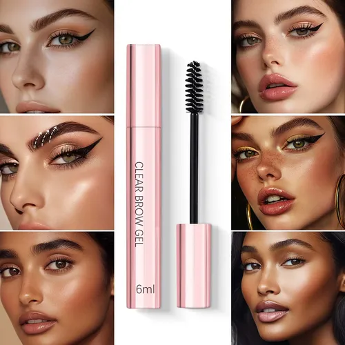 Gel Para Cejas And Clear, Suave Y No Irritante, Ligero As Show