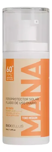 Foto Protector Solar Facial Biobellus Color Medium Fps 60