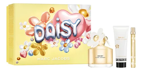 Perfume Set Daisy Marc Jacobs EDT 100ml + Loción Corporal 75ml + Mini EDT