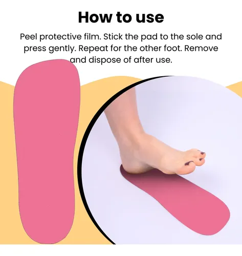 Almohadillas Spray Tan Feet Pads Kobbtan, 80 Unidades, Espum