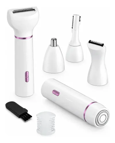 Depiladora Eléctrica Mujer 5en1 Facial Corporal Afeitadora
