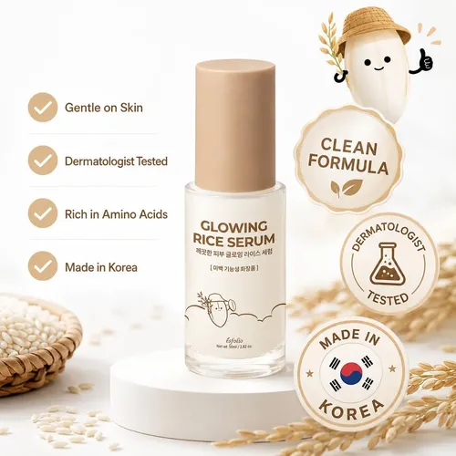Esfolio Made In Korea Red Ginseng Serum 1.69 Fl Oz,