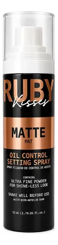 Ruby Kisses Matte Mat Fijador Maquillaje Spray