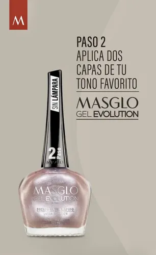 Masglo Esmalte Gel Evolution Todos Los Colores Secado Rapido