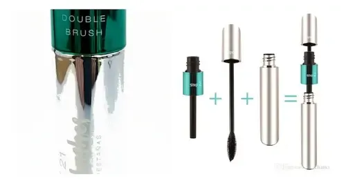 Mascara Pestañas Rimel 4d Pink 21 Extreme Lashes Simil Tango Color Negro