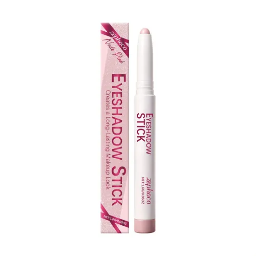 Bolígrafo Zephoco Nude Pink Para Sombra De Ojos, Suave Y Sed
