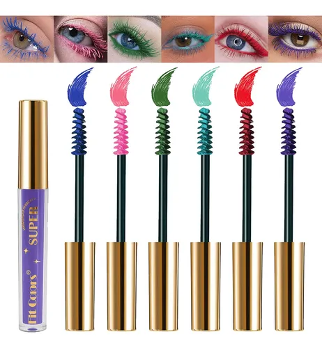 Juego De Rímel De Colores De 6 Colores, Mascara De 2026